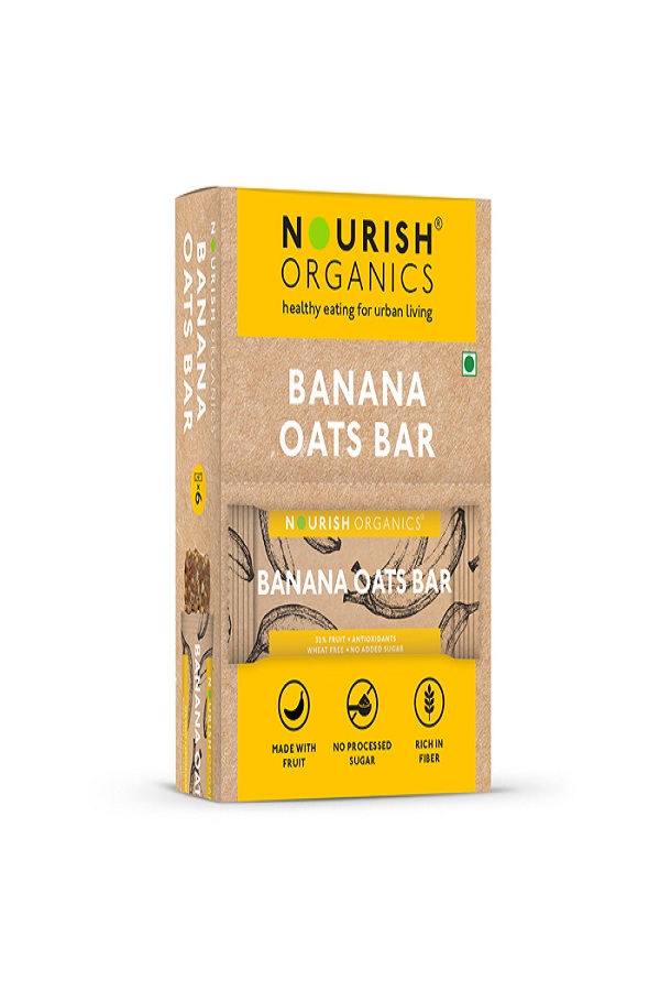 Banana Oats Bar (Pack of 6)