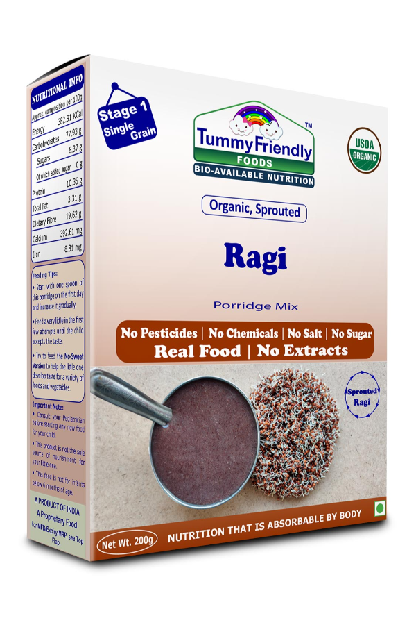 Sprouted Ragi Porridge Mix