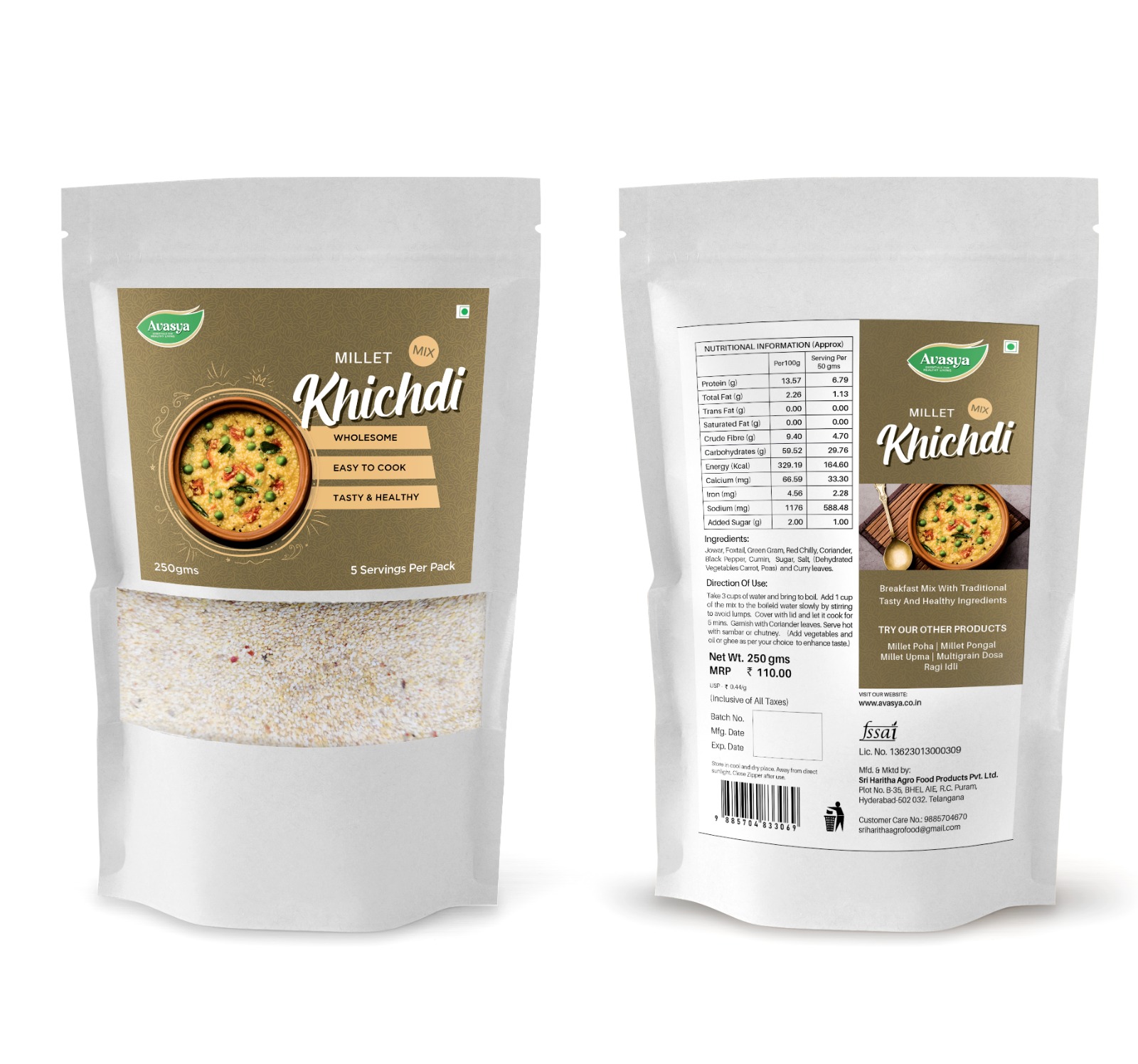 Millet Khichdi Mix