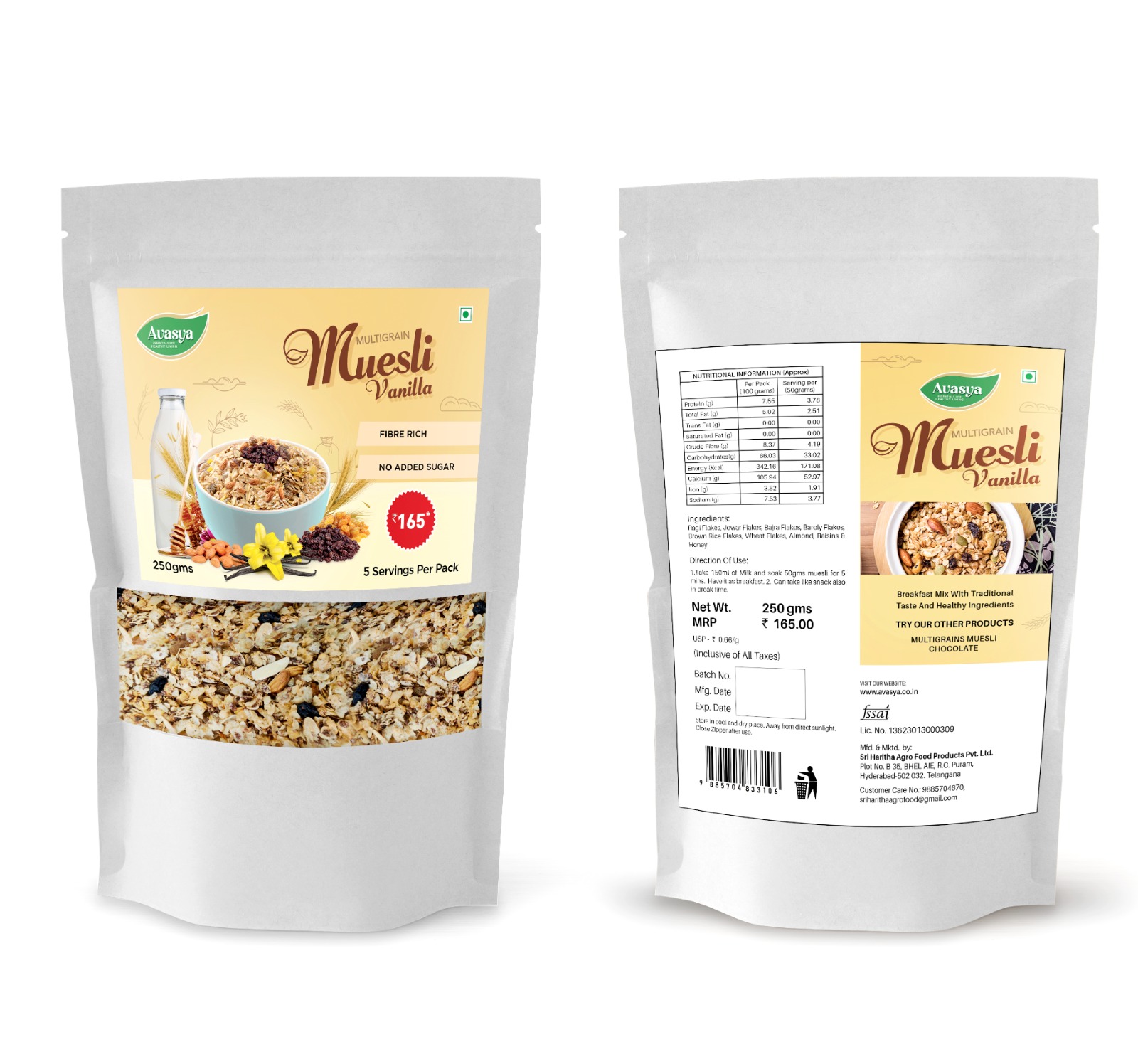 Vanilla Muesli