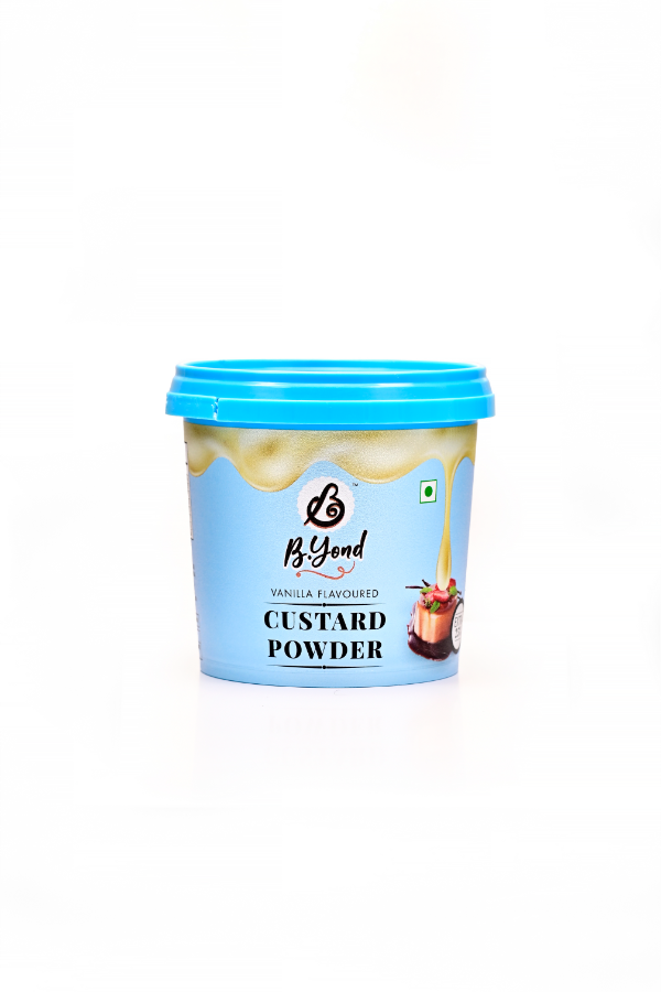 Byond Vanilla Custard Powder, 125g, Make Smooth, Creamy and Delicious Custard (Pack of 2)