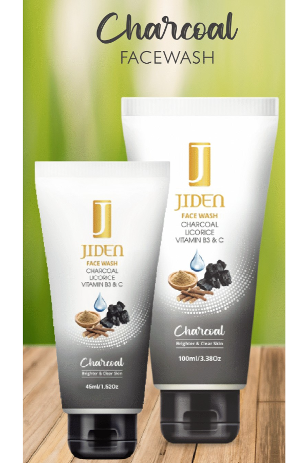 JIDEN CHARCOAL FACE WASH