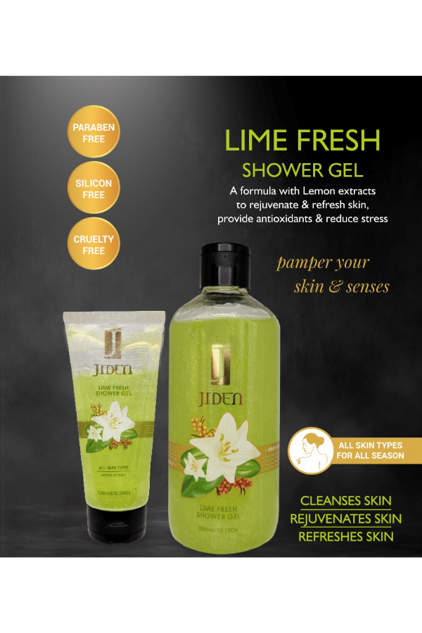 JIDEN LIME FRESH SHOWERGEL