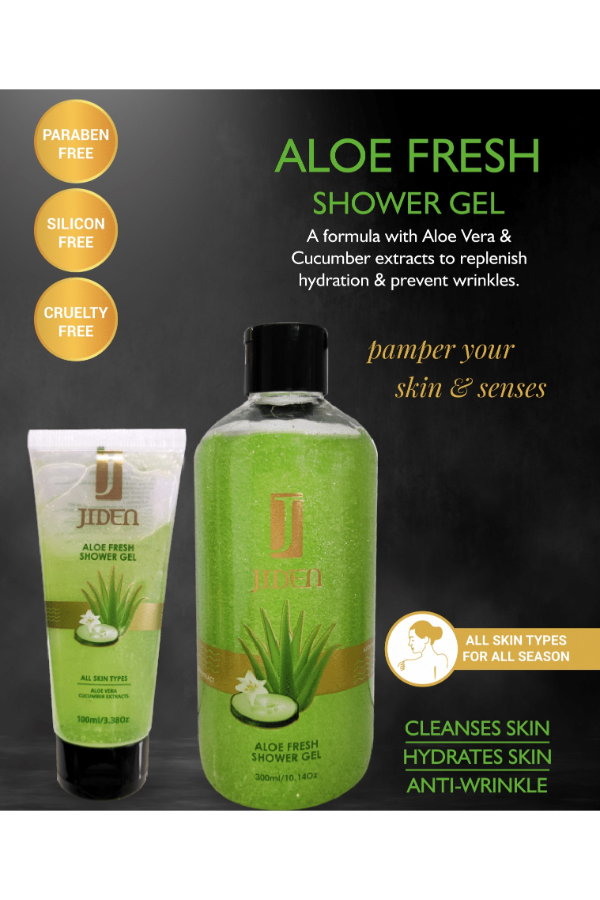 JIDEN ALOE FRESH SHOWER GEL