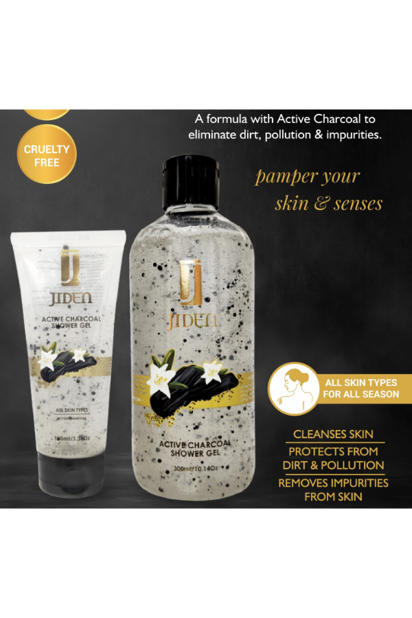 JIDEN ACTIVE CHARCOAL SHOWERGEL