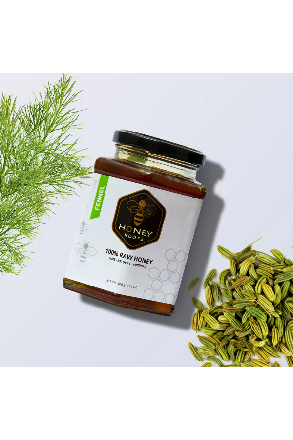 Fennel Raw Honey 500g