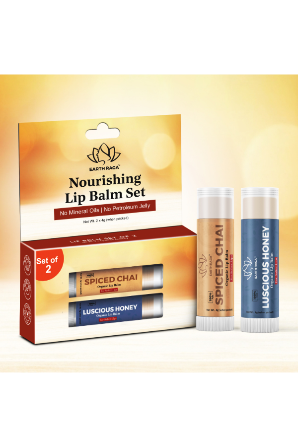 Holiday Kiss Nourishing Lip Balm Set - Set of 2