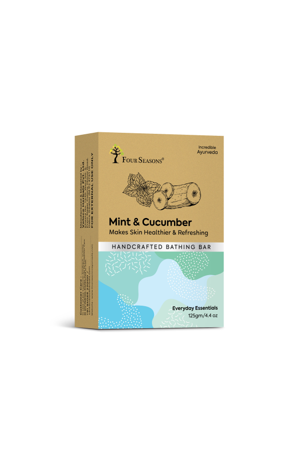 MINT & CUCUMBER HANDCRAFT BATHING SOAP