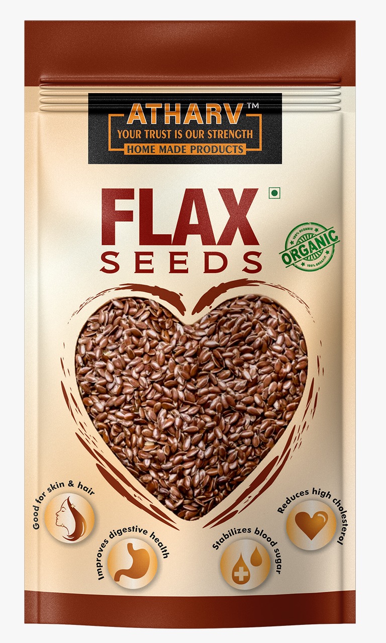 Flax Seeds I Good For Skin & Hair I Reduce the Colestral I Pack of 1 (250g)