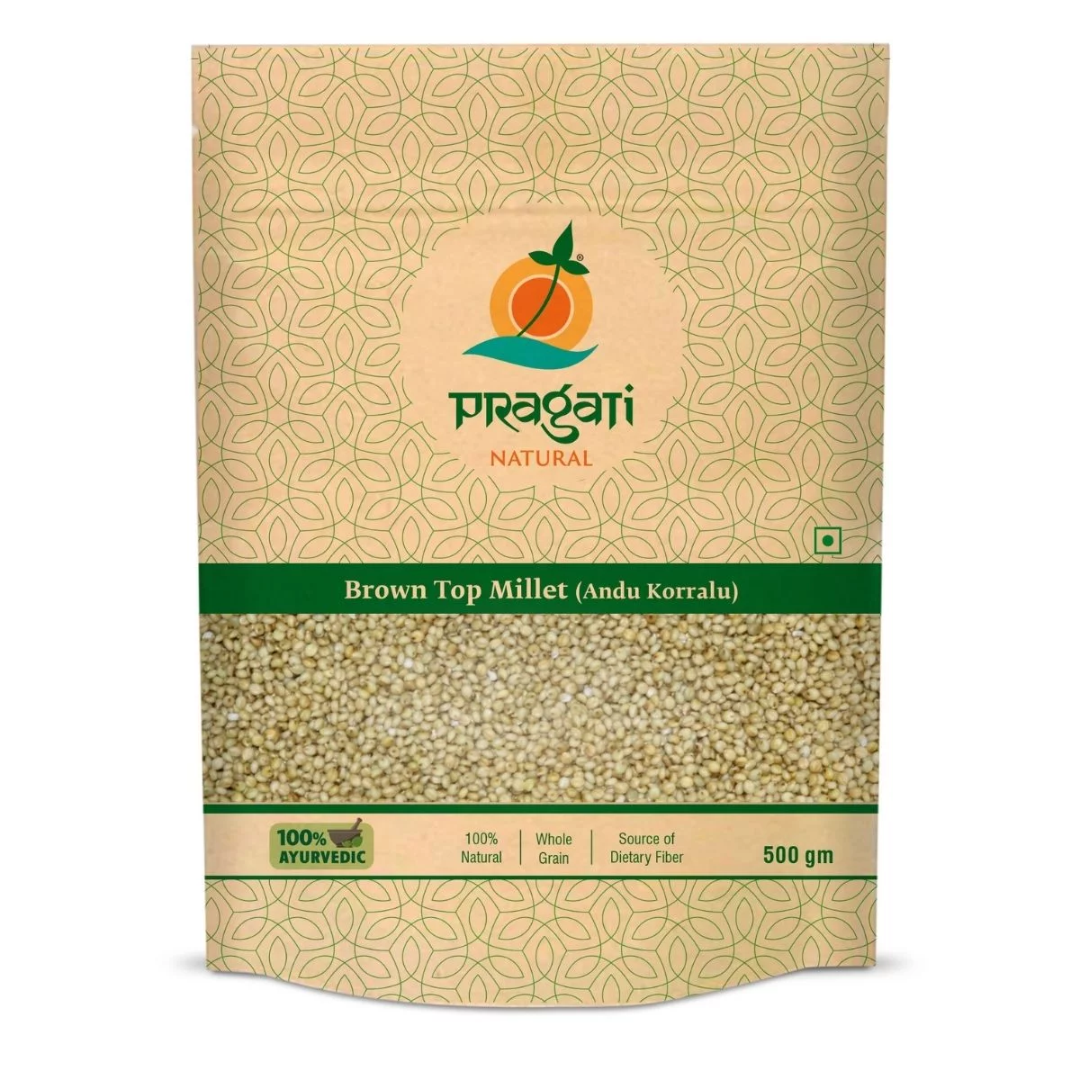 Pragati Natural Brown top millets (Andu korralu)  1 kg