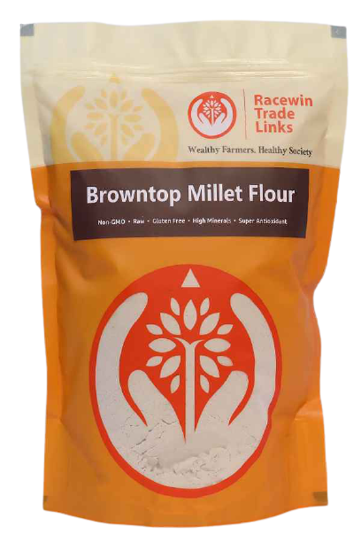 Browntop Millet Flour|Rich in Iron|Fiber|Calcium|Gluten Free|Low Glycemic Index|Good for Gastric Ulcers |Skin|Arthritis problem|Control Blood Pressure|helps in Detoxifying Body