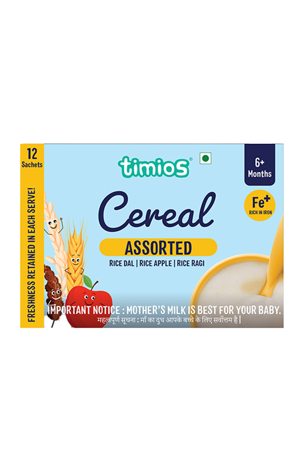 Baby Cereal -from 6+Months Assorted Pack| Instant and Healthy Food|300gm