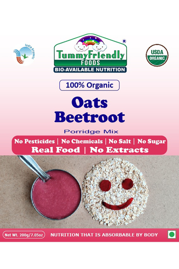 Oats, Beetroot Porridge Mix