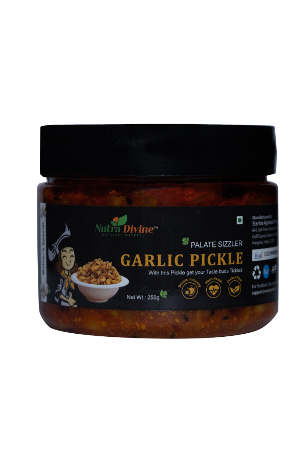 Palate Sizzler Garlic Pickle - 250g