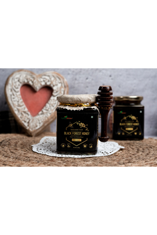 Ambrosial Fresh Black Forest Honey 350g (Pack of 1)