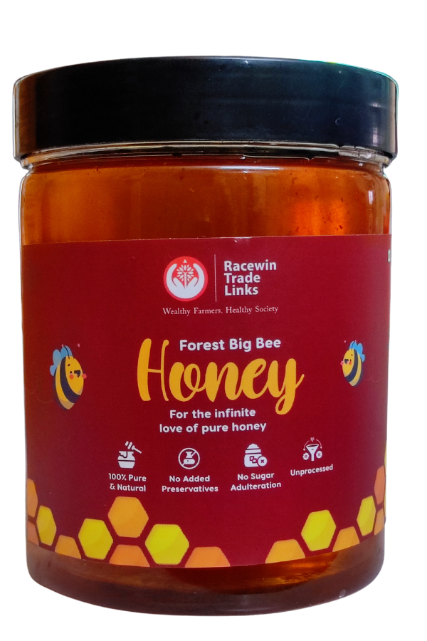 Forest Big Bee Honey|Wonderful sweetener includes Enzymes|Vitamins|Minerals|Phytonutrients| Improved brain functioning|Heart Heatlh|Antioxidant|Antibacterial|Antifungal
