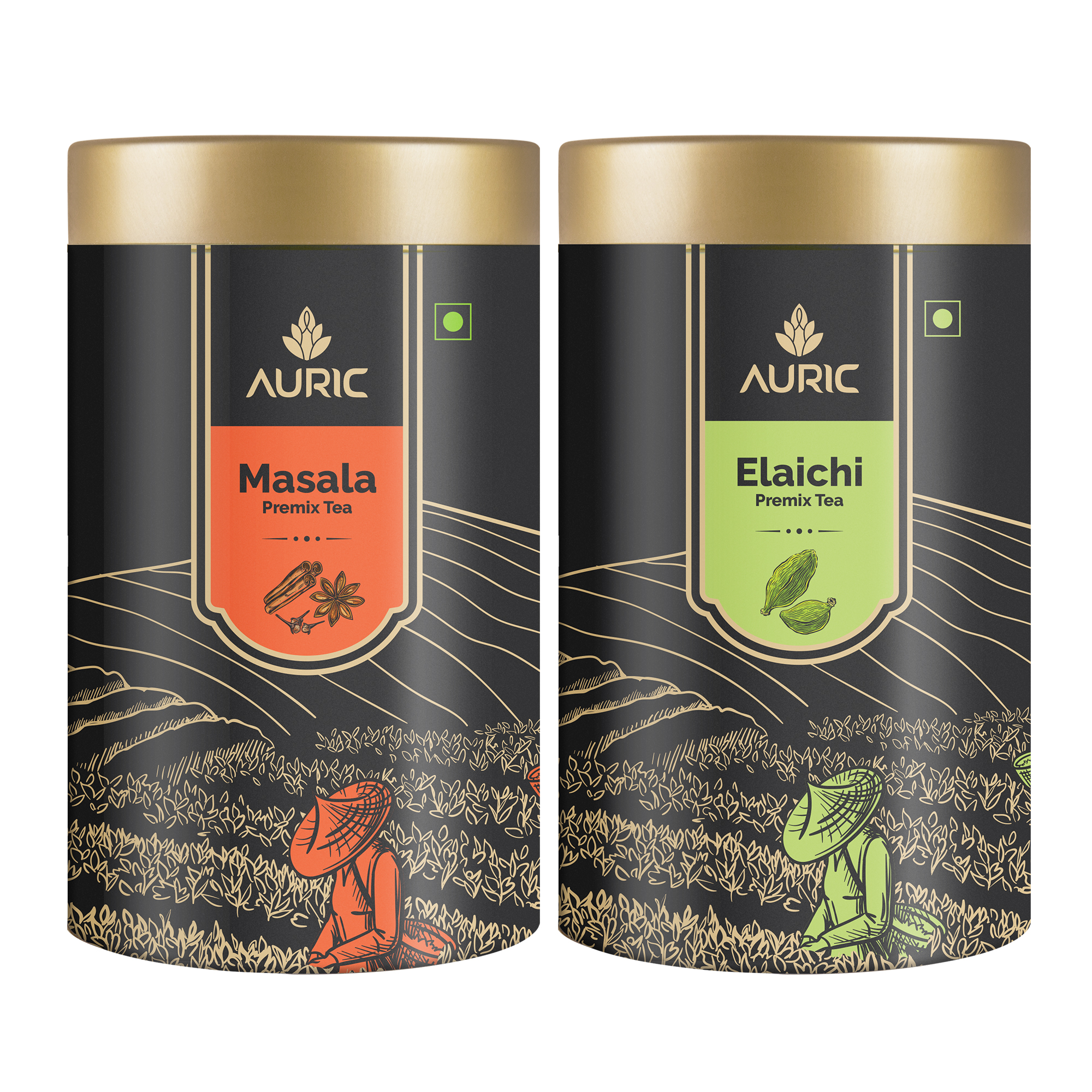 Auric Assorted Premix Tea in Taste of Elaichi & Masala