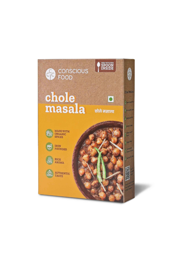 Chole Masala | Made from organic ingredients 200g Pack of 2 (100g X 2)