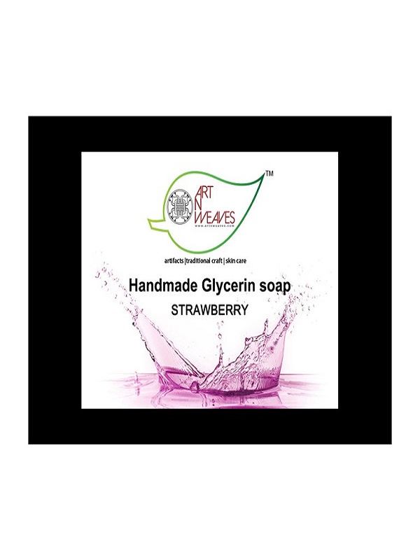 Strawberry Glycerin Soap ( Pack of 2)