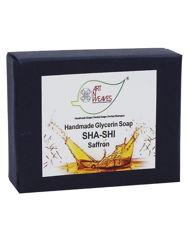 SHA SHI Saffron Handmade Soap