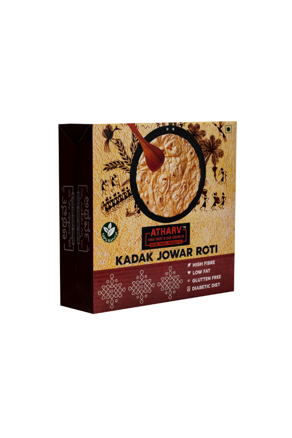 Khadak Jowar (Jolada) Rotti  (Box - 10'N)