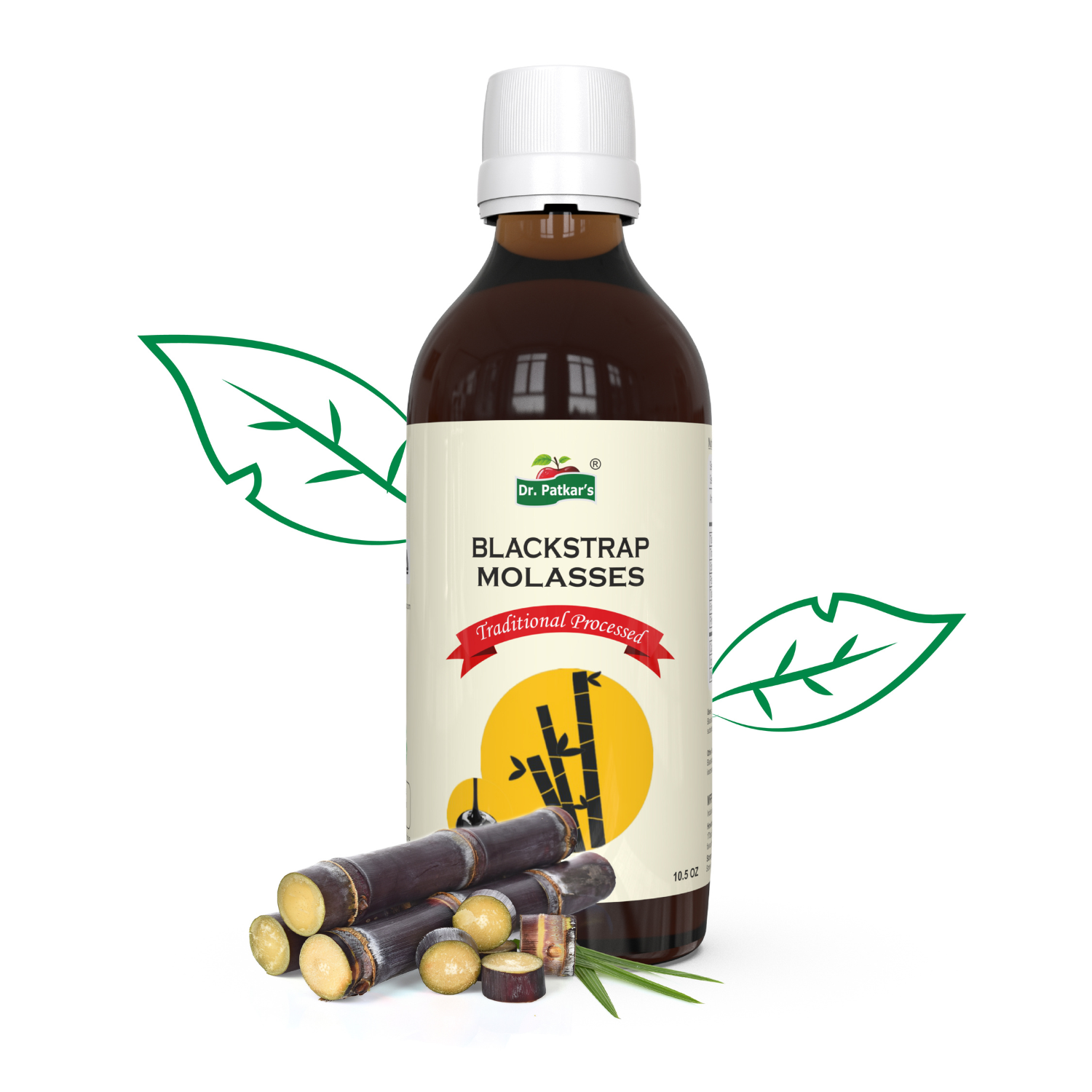 Dr. Patkar's Blackstrap Molasses All Natural Premium Quality Kakvi Sheera Raab Jaggery Syrup 300gm