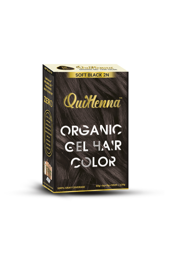 Damage Free Organic Gel Hair colour - 2N Soft Black