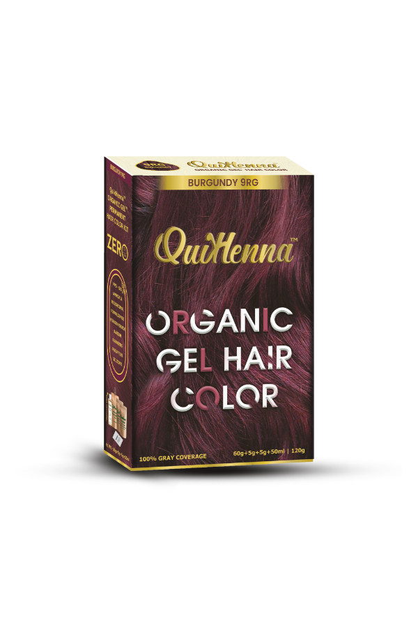 Damage Free Organic Gel Hair colour - 9RG Burgundy
