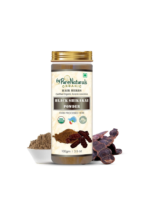 Natural Herbal Organic Black Shikakai Powder