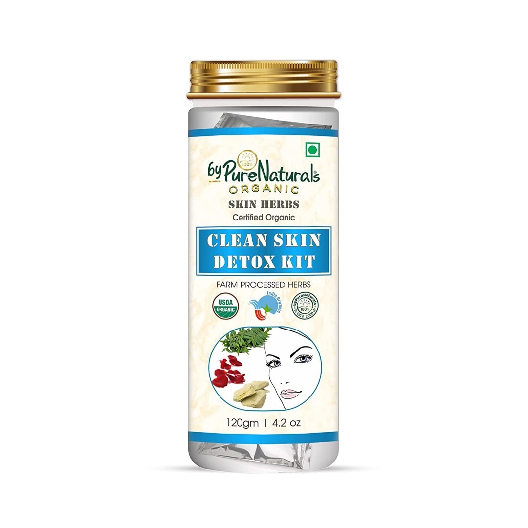 Natural Herbal Organic Clean Skin Detox Kit