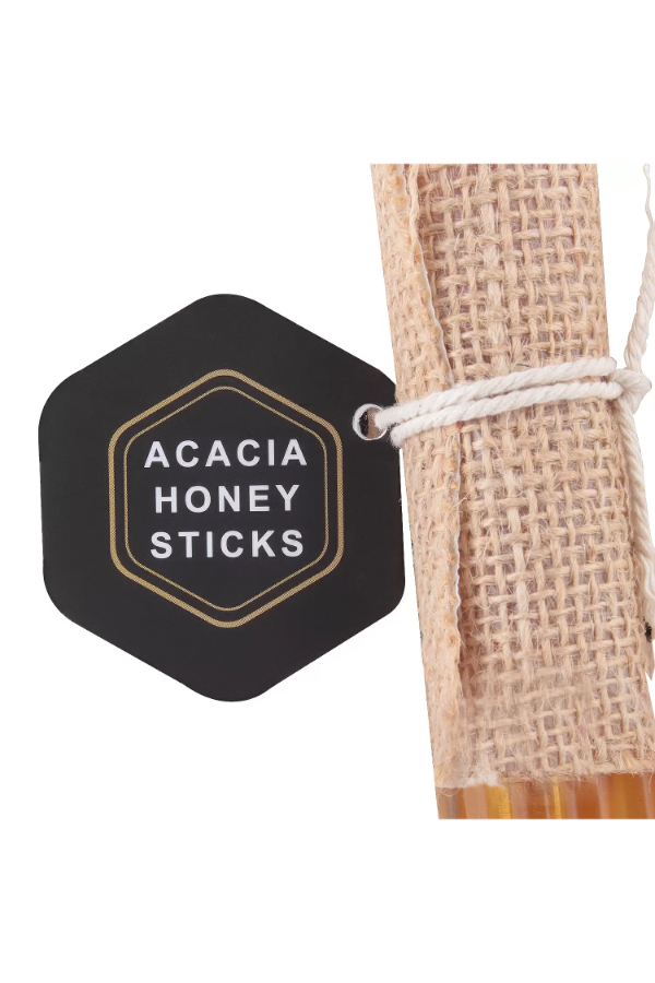 Acacia Raw Honey sticks (bunch of 16 sticks)(80g)