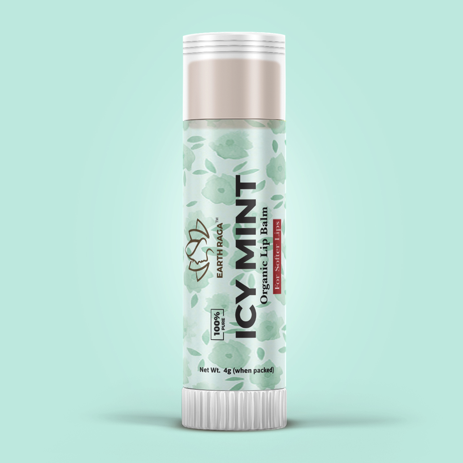 Icy Mint Organic Lip Balm