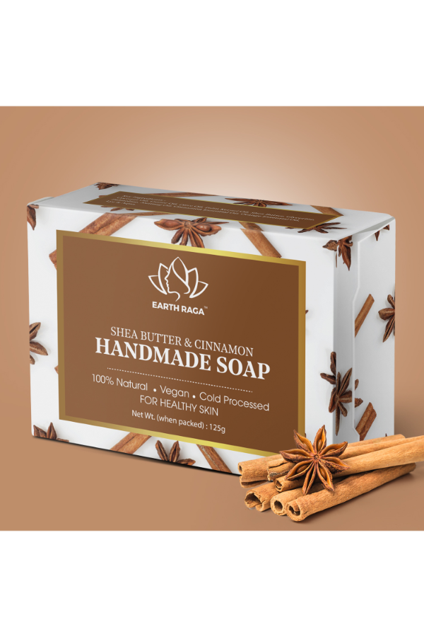 Shea Butter & Cinnamon Handmade Soap