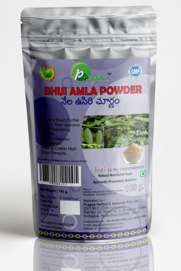 Bhui Amla Powder   pack of 2