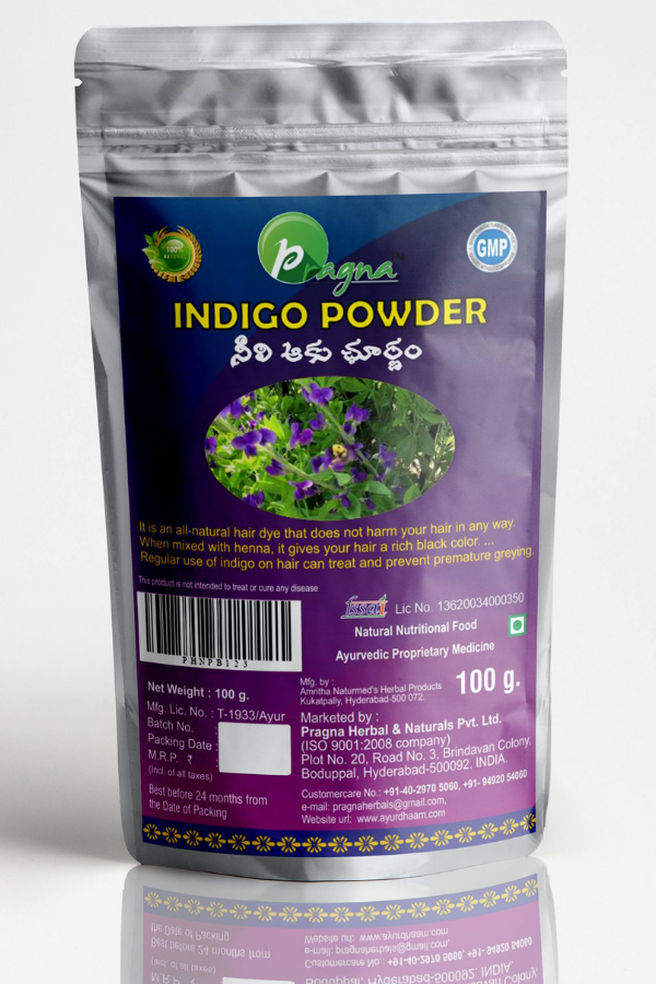 Indigo Powder  pack of 2