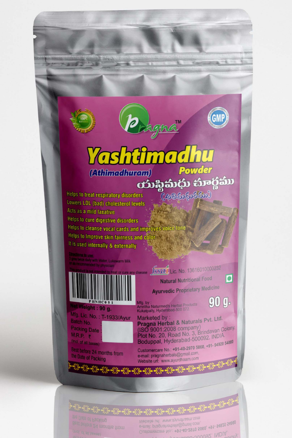 Yashtimadhu Powder  pack of 2
