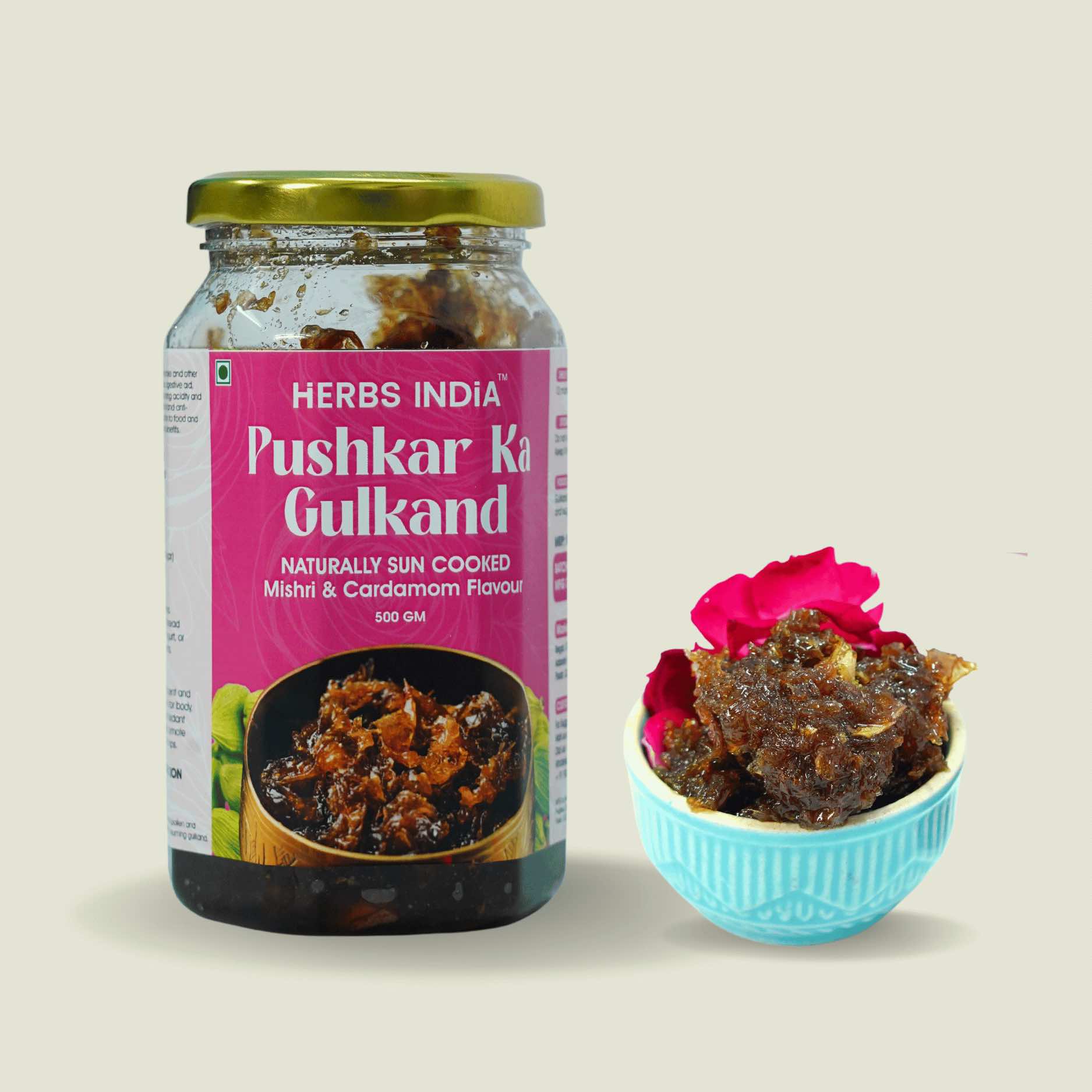 Pushkar Ka Gulkand- Mishri &Cardamom Flavour