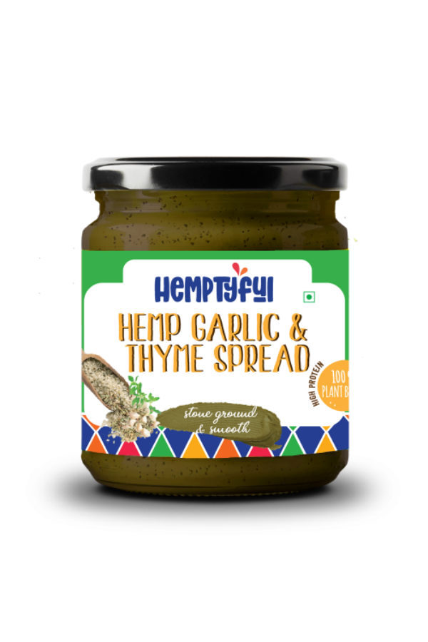 Garlic & Thyme Hemp Spread