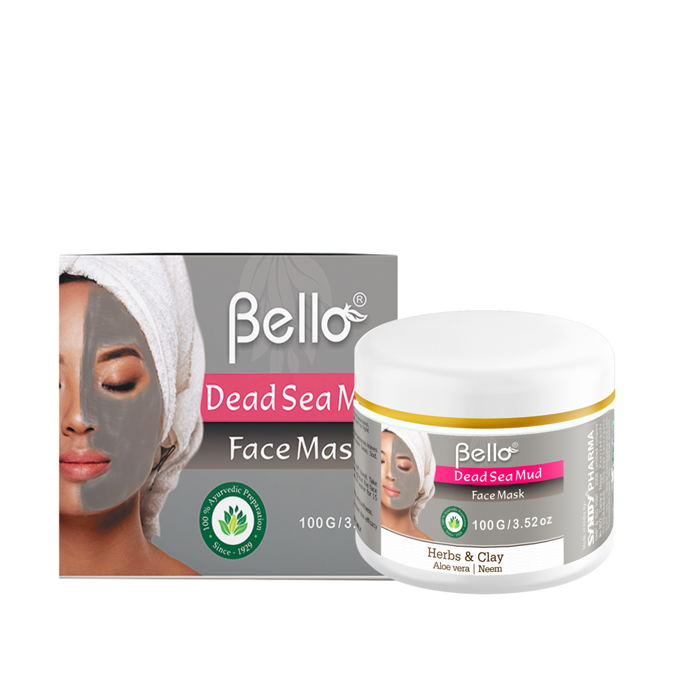 Dead Sea Mud Face Mask - Herbs & Clay
