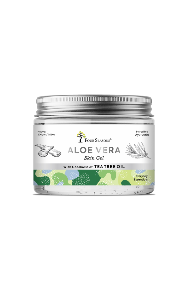 ALOEVERA SKIN GEL ENRICHED WITH TEA TREE OIL