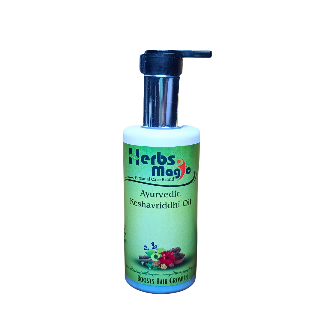 Herbs Magic Keshavriddhi Hair Oil | Hair Fall Control and Hair Growth with Bringharaj & Hibiscus