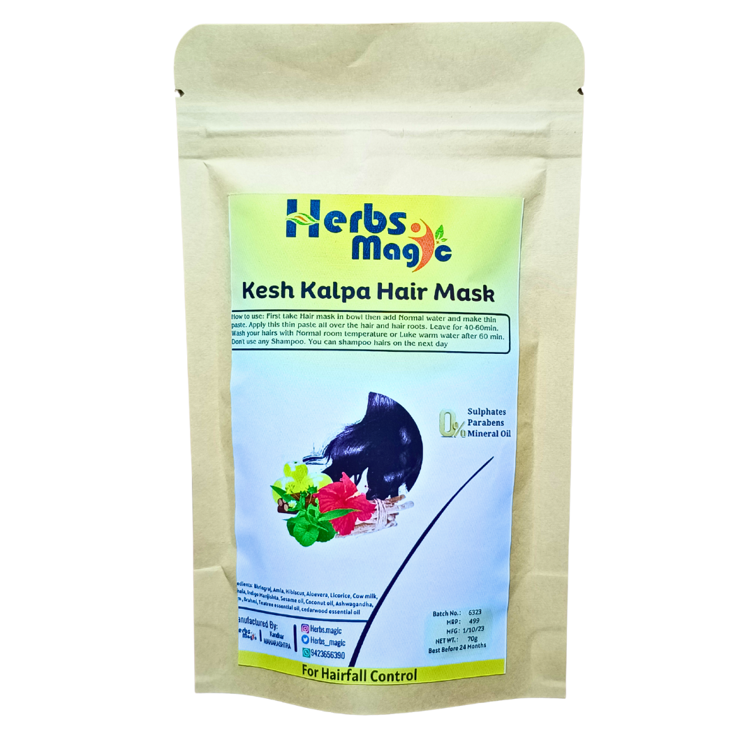 Herbs Magic Ayurvedic Kesh Kalpa Hair Mask | Complete Hair Care for increasing Hair Fall